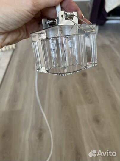 Точечные светильники 6шт бу