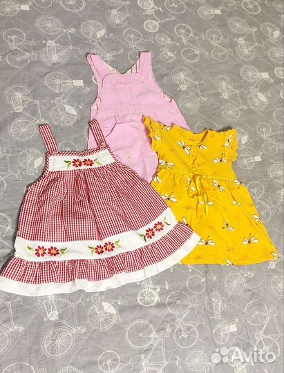 Детские вещи пакетом на девочку 86-104