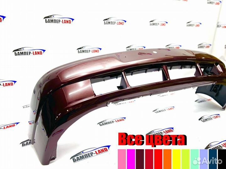 Бампер передний ваз 2110 усиленный Новый любой цве