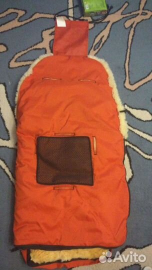 Зимний меховой конверт в коляску Kaizer