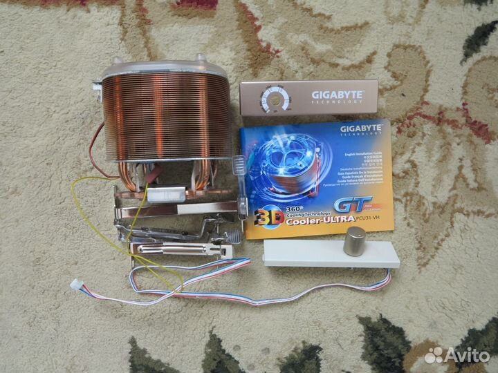 Кулер Gigabyte 3D Rocket для процессора