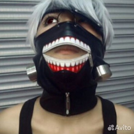 Маска Токийский Гуль/Токийский монстр/Tokyo Ghoul