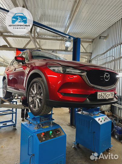 Вибростенд / Люфт детектор подвески