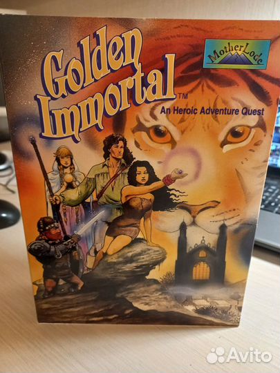 Винтажная компьютерная игра Golden Immortal 1991 г