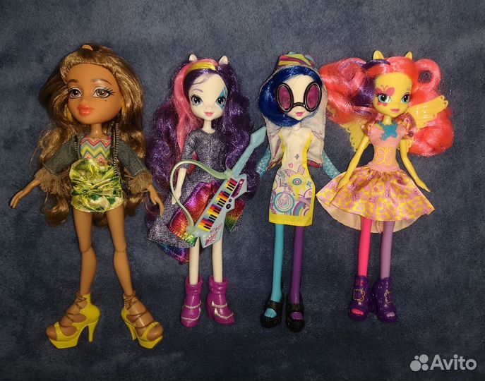 Куклы Братц и my little pony пони