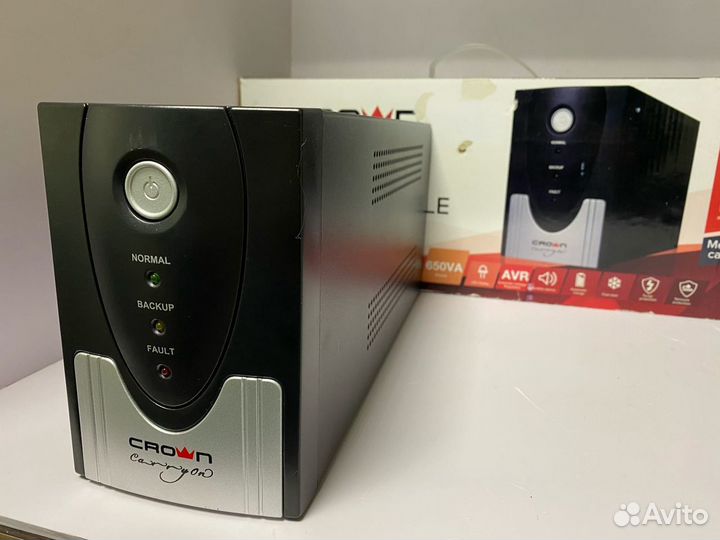 Интерактивный ибп crown CMU-SP650euro