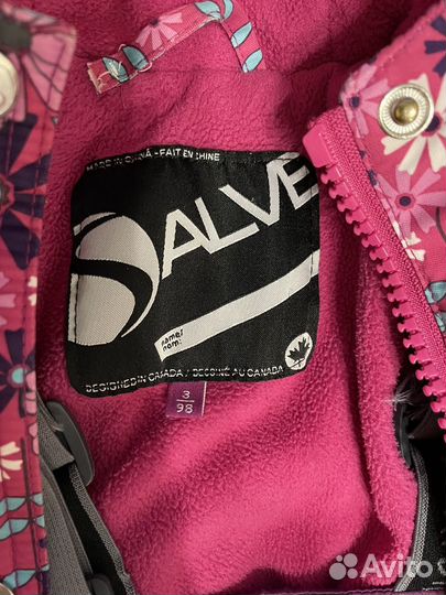 Зимняя куртка и комбинезон для девочки 98 Salve