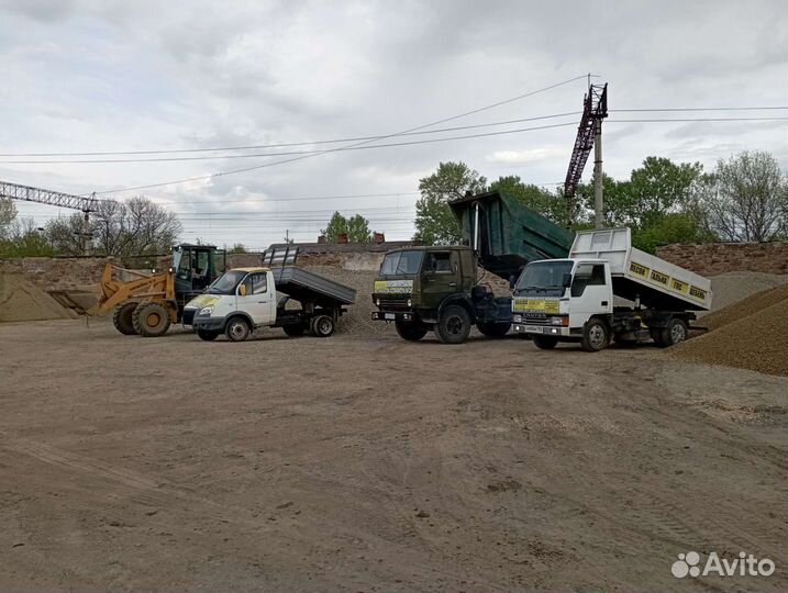 Песок щебень отсев доставка мини самосвал