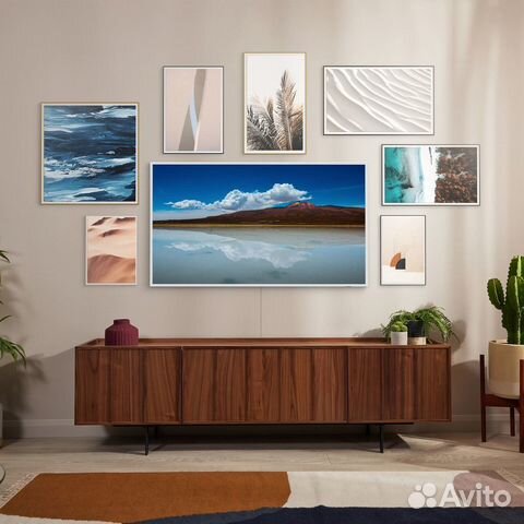 Телевизор Samsung The Frame QE65LS03bauxce (2022) купить в Москве ...