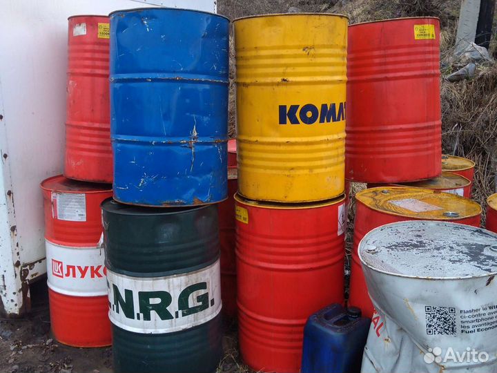 Бочки 200 литров металлические
