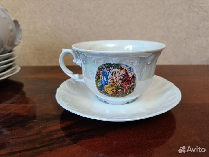 Чайный сервиз польский, винтаж