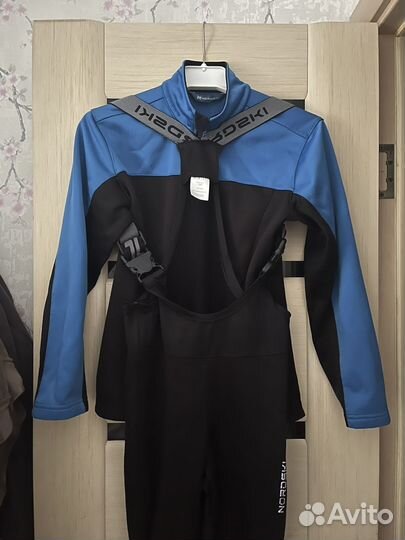 Лыжный разминочный костюм детский