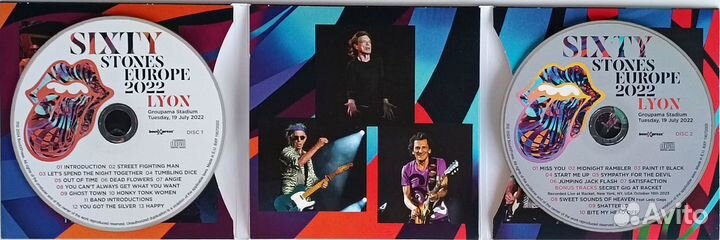 Rolling Stones Live France 2022 Sixty Tour 2CD