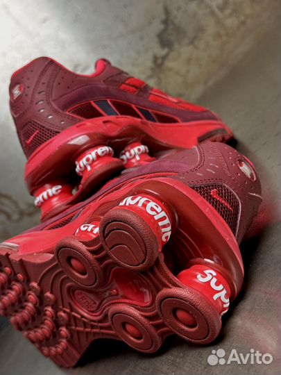 Кроссовки Supreme x Nike Shox Ride 2 Оригинал