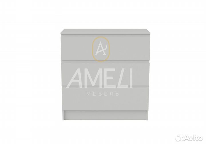 Комод белый в стиле икеа