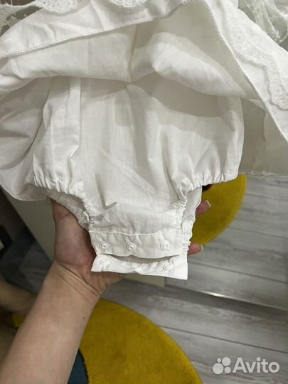 Платье -боди на годик