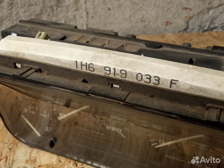 Панель приборов VW Golf 2 GT