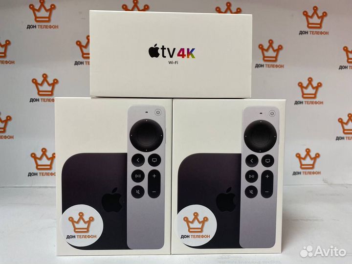 Тв-приставка Apple TV 4K 64GB Wi-Fi, 2022 г