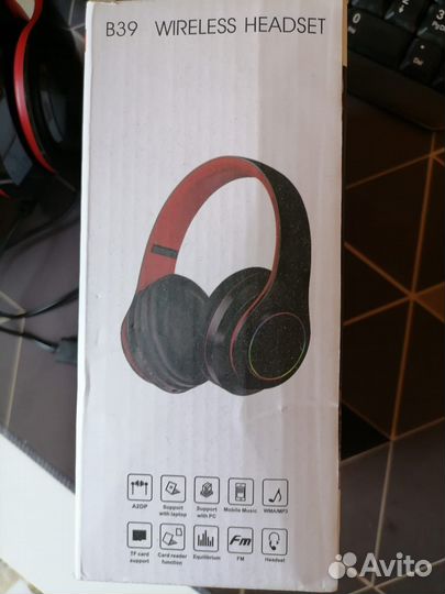 Наушники беспроводные, складные