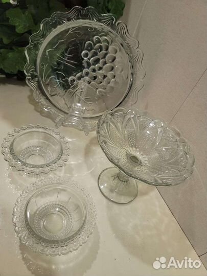 Ваза для фруктов,блюдо,кофетница