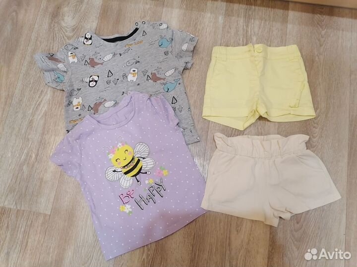 Вещи пакетом на девочку (86 92)