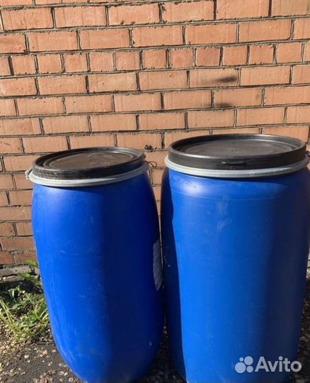 Бочка пластиковая пищевая 227 литров