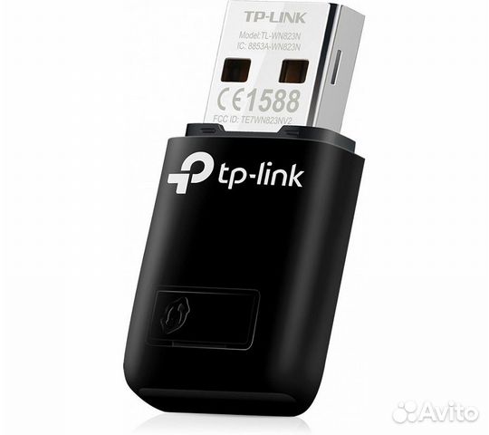 Wi-Fi адаптер TP-Link TL-WN823N, черный