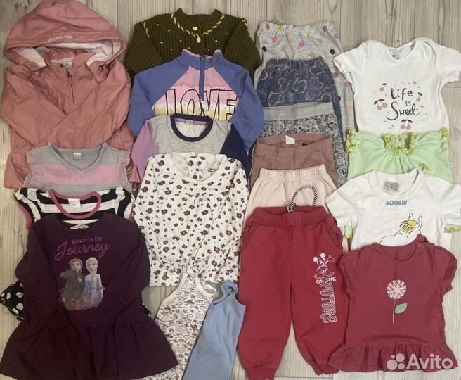 Детская одежда вещи пакетом на девочку