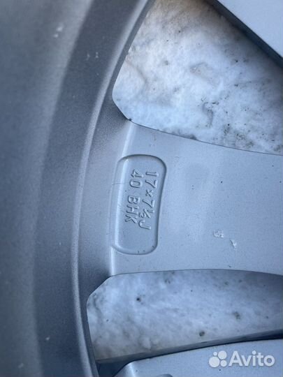 Колесо в сборе Lexus ES 200 2021г 215/55R17