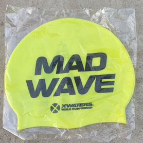 Шапочка для плавания mad wave