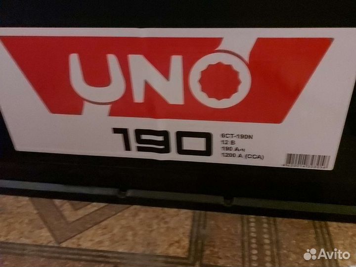 Аккумулятор 6ст 190 новый