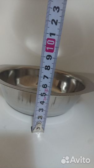 Тарелки из нержавейки СССР, новые