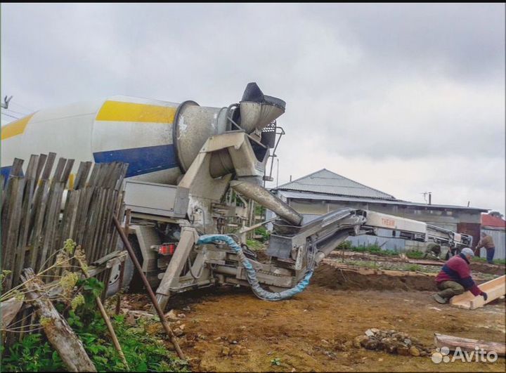 Бетон с доставкой привезем за 2 часа