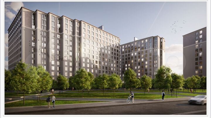 1-к. квартира, 59 м², 5/12 эт.
