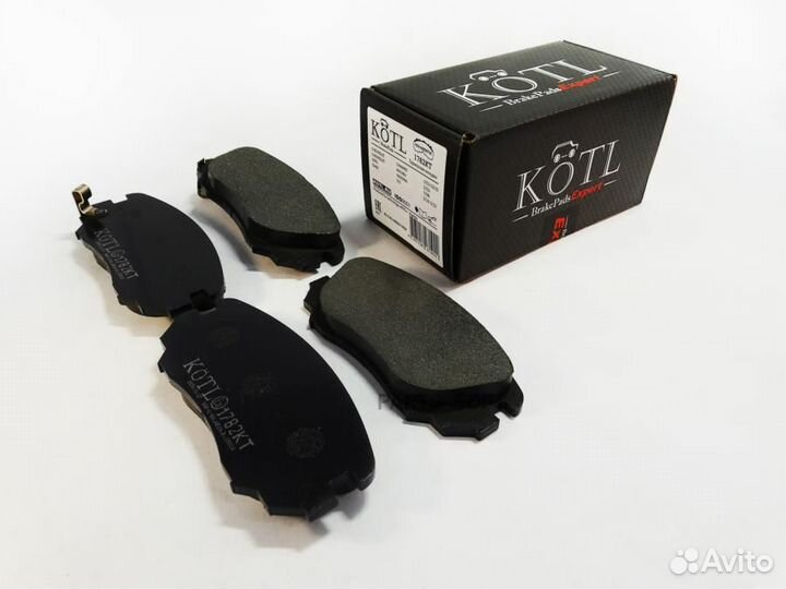 Kotl 1782KT Колодки тормозные дисковые передние к