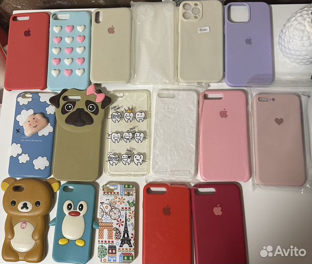 Чехол на iPhone 7 8 plus, 5S, XR