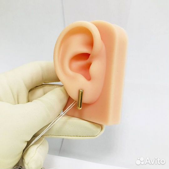 Золотые серьги