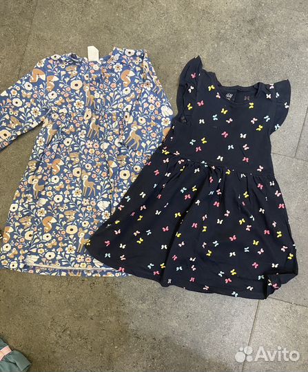 Вещи пакетом на девочку 98