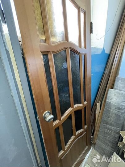 Дверь деревянная бу