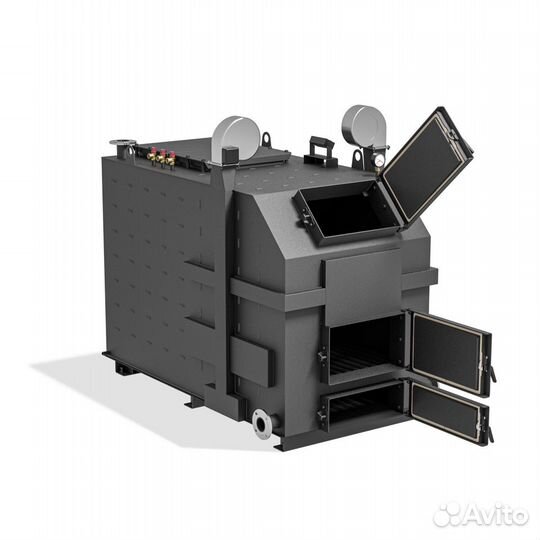 Твердотопливный котёл длительного горения