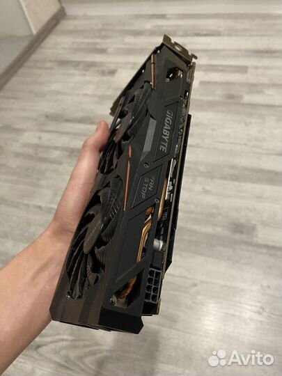 Видеокарта rx580 8gb gigabyte