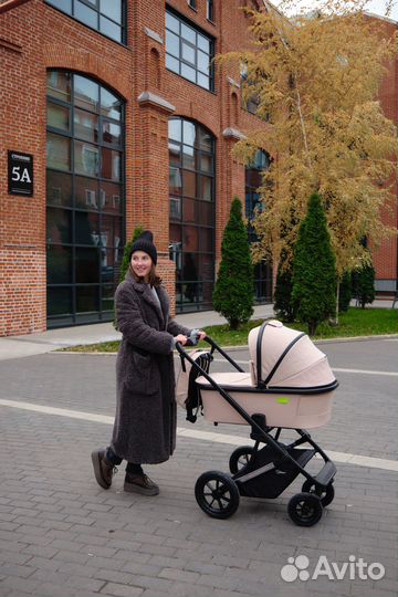 Коляска 2в1 Rant Axiom RA093 Beige