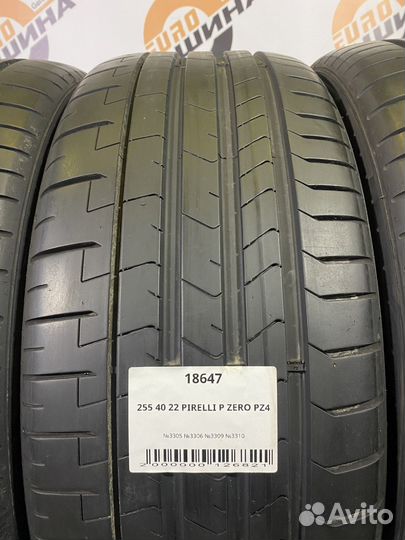 Pirelli P Zero PZ4 255/40 R22 101V