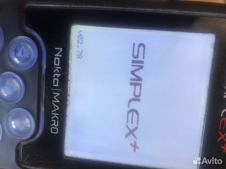 Металлоискатель бу nokta makro simplex plus