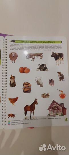 Развивающие многоразовые тетради. Цена за 2 шт