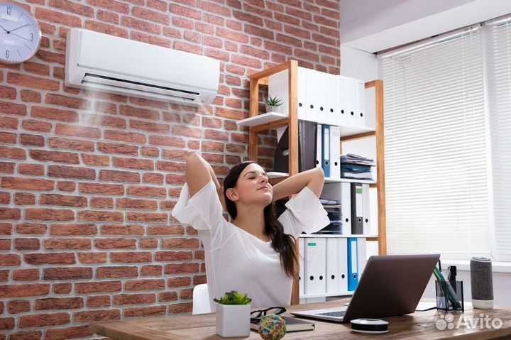 Кондиционер. Установка кондиционеров. Склад Москва