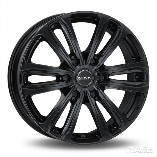R18 6x139,7 8J ET50 D93,1 MAK Stone 6 Gloss Black