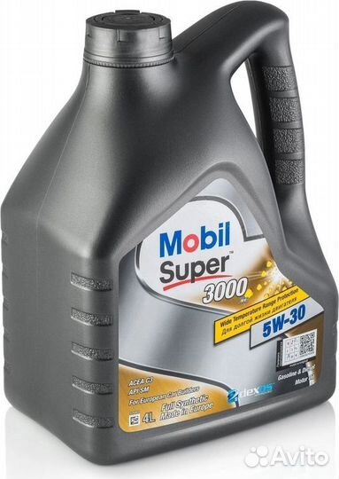 Mobil super 3000 XE 5W30 4Л