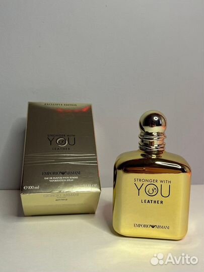 Духи Armani Stronger With You Leather