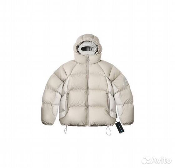 Пуховик palace бежевый